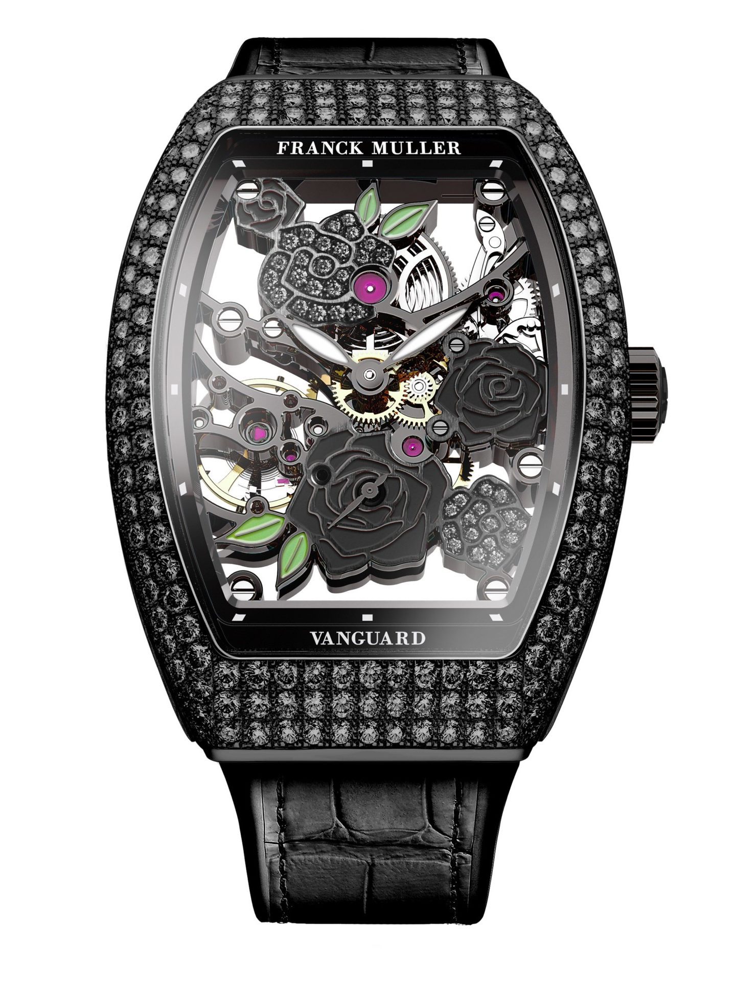V32-rose-D BLACK black