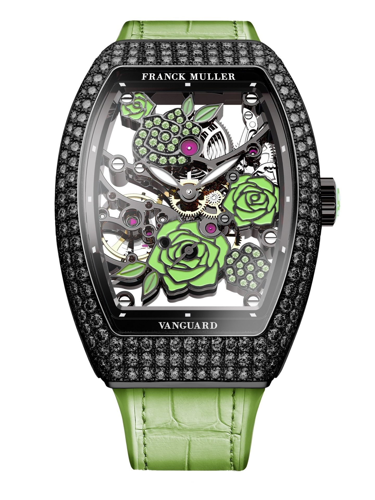 V32-rose-D BLACK green